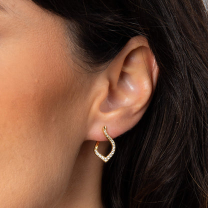 Diamonfire Cluster Cut Out Earrings-4