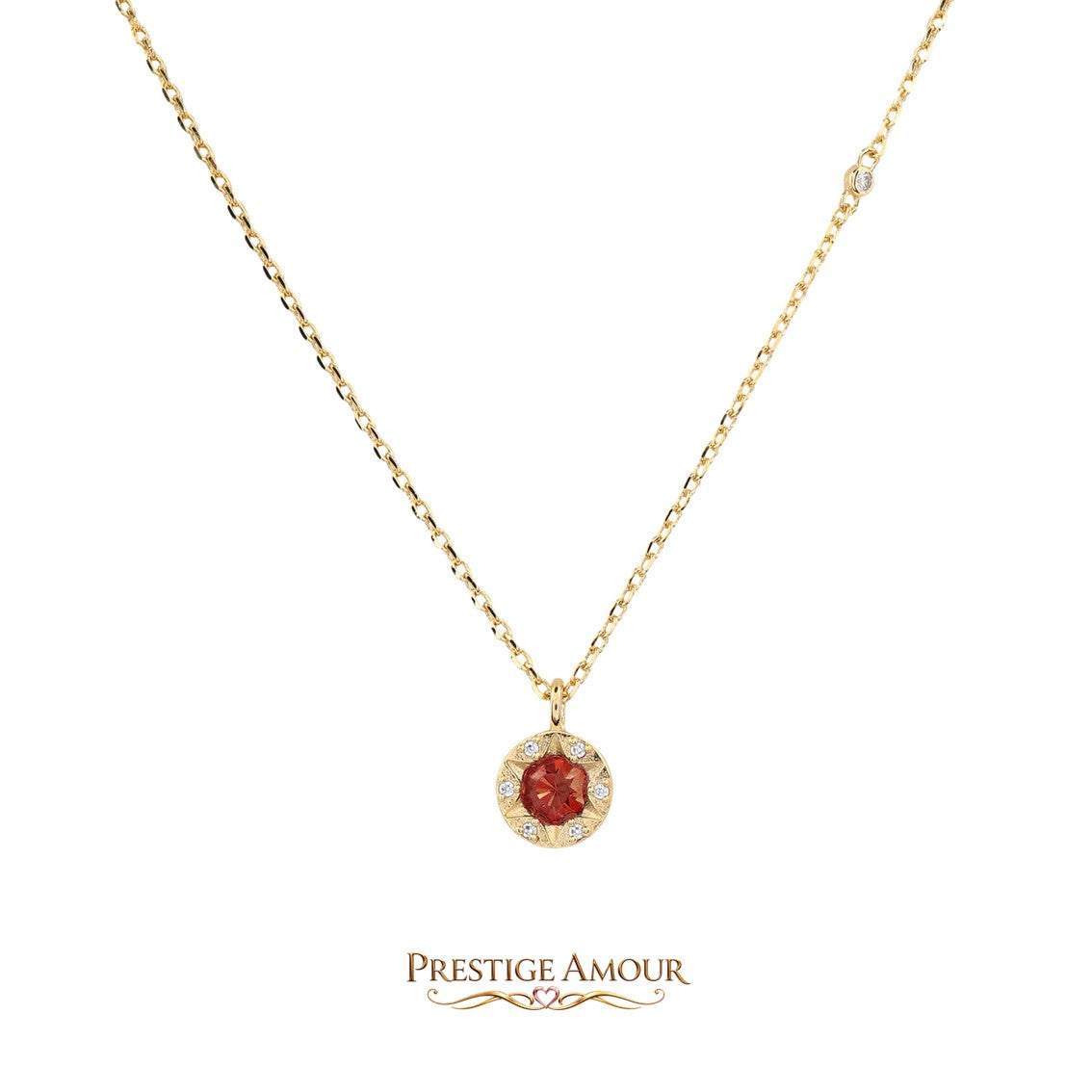 Laura Ashley Bowen Star Crystal Necklace – detail view 3