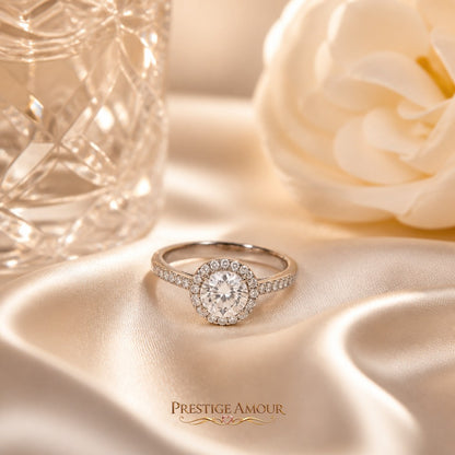 Diamonfire Round Cluster Ring