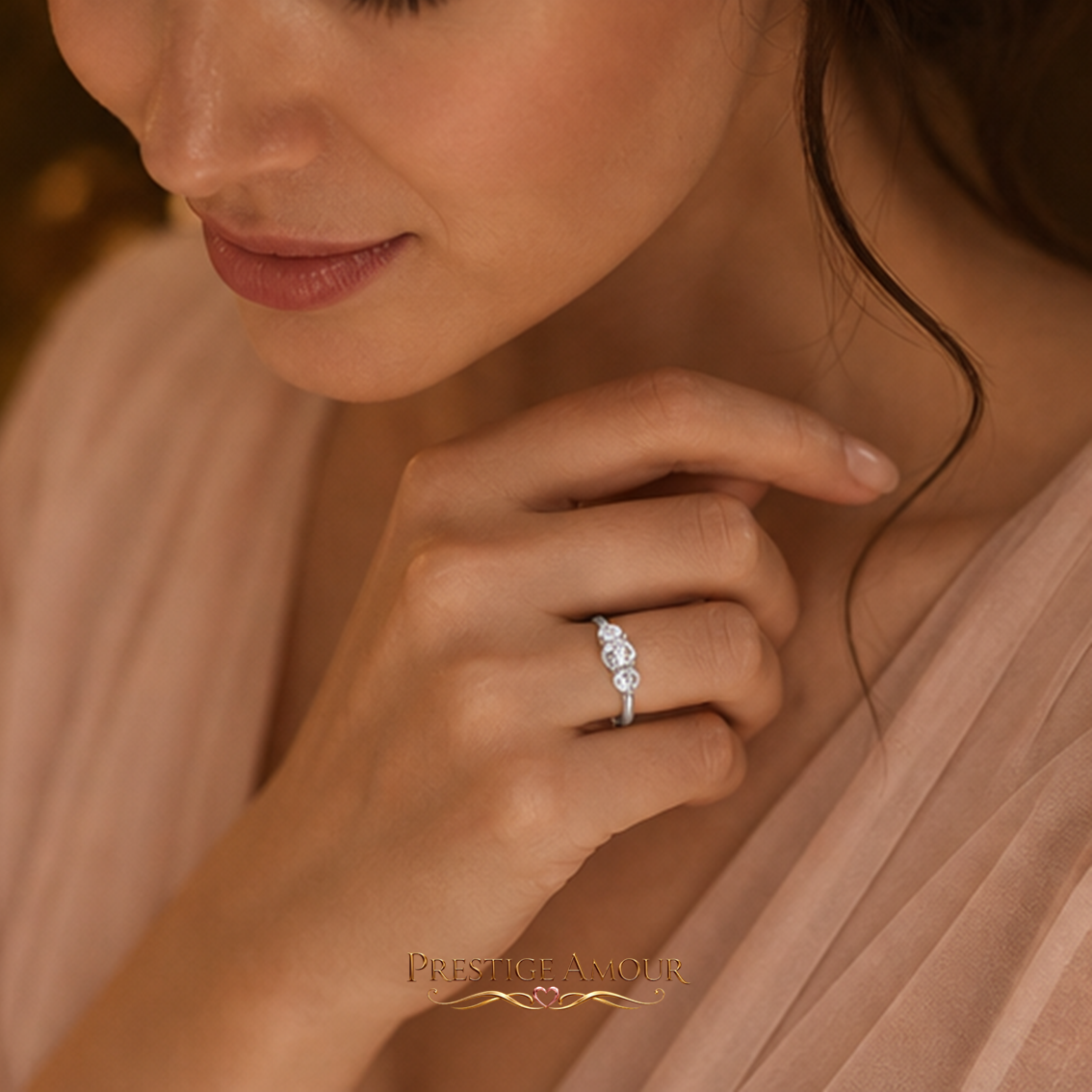 Trilogy Ring – Sterling Silver