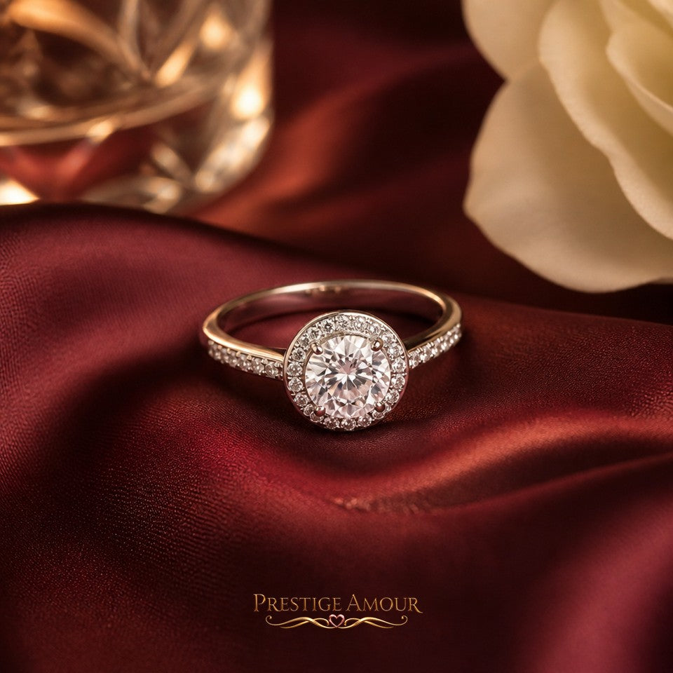 Diamonfire Round Cluster Ring