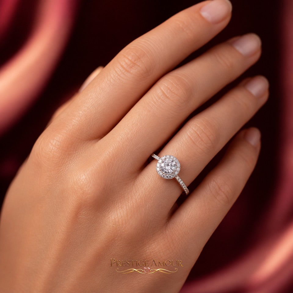 Diamonfire Round Cluster Ring