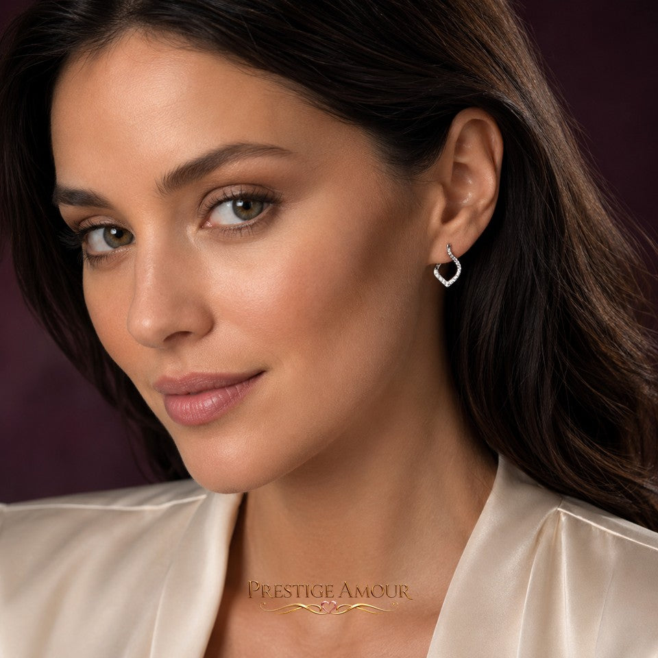 Diamonfire Cluster Cut Out Earrings