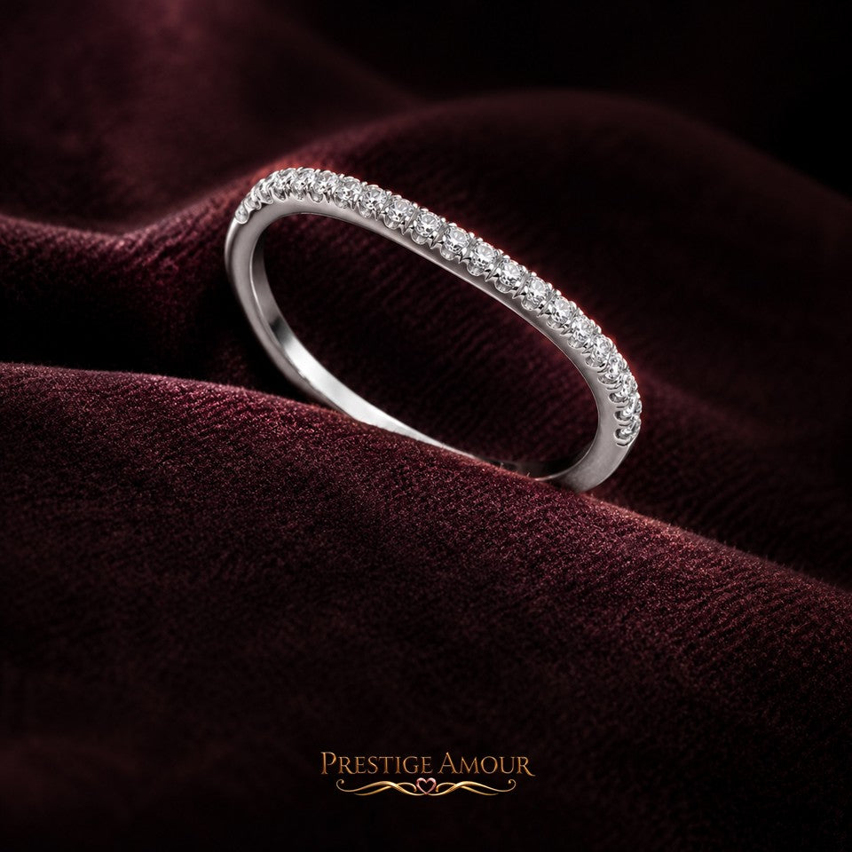 Diamonfire Zirconia Wave Cluster Ring