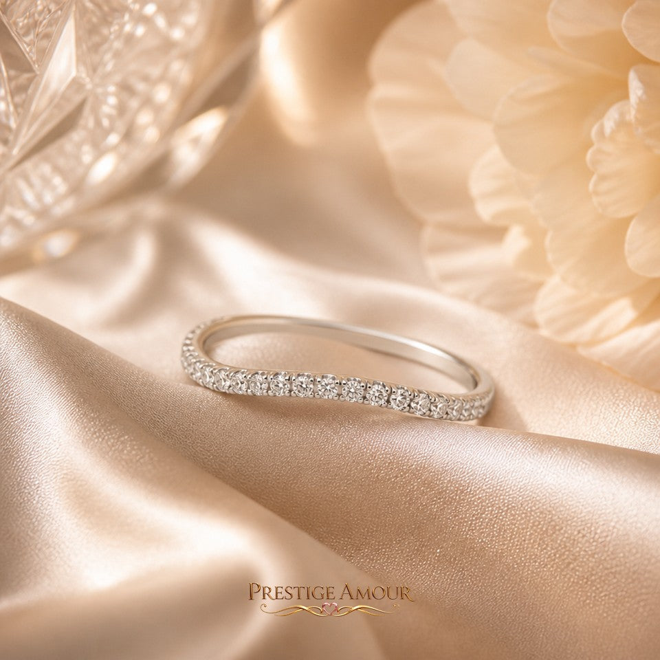 Diamonfire Zirconia Wave Cluster Ring