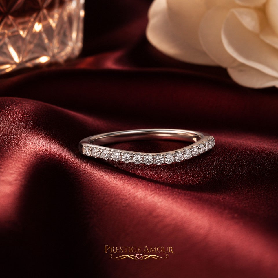 Diamonfire Zirconia Wave Cluster Ring