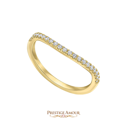 Zirconia Wave Cluster Ring – Sterling Silver