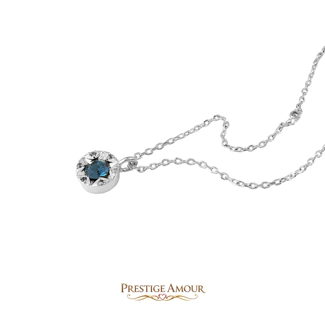 Laura Ashley Bowen Star Crystal Necklace – detail view 1