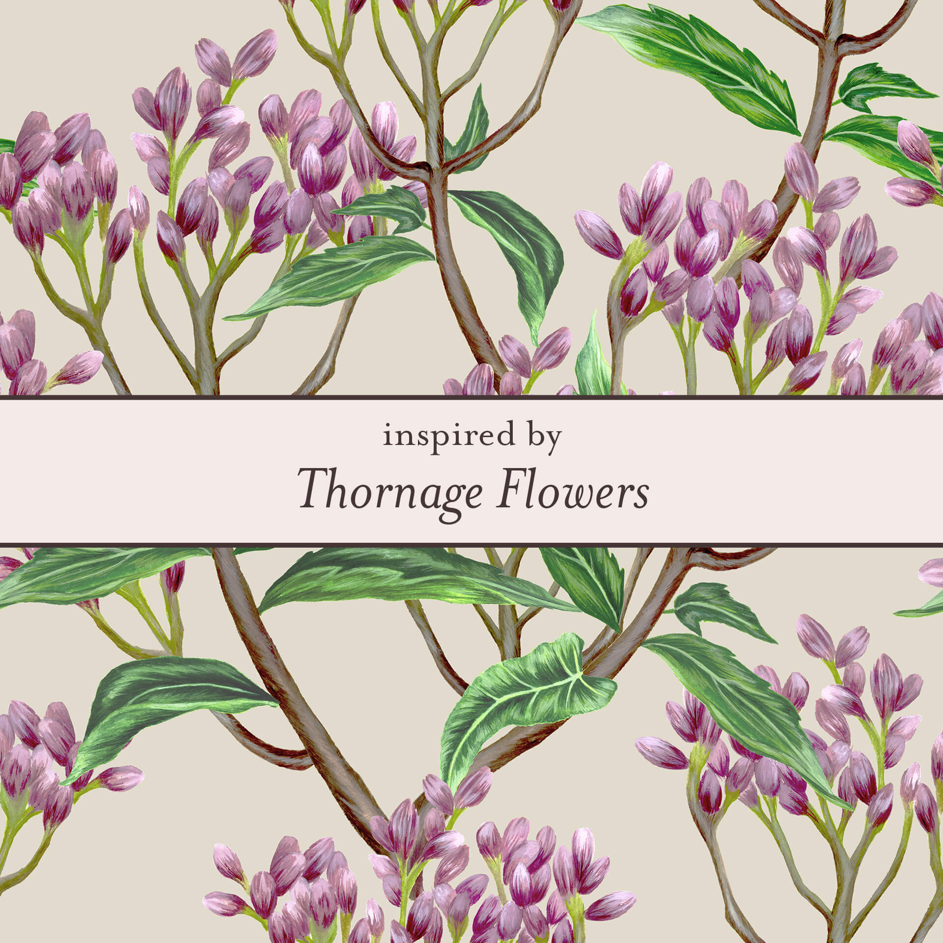 The Laura Ashley Thornage Flowers print that inspired the design.