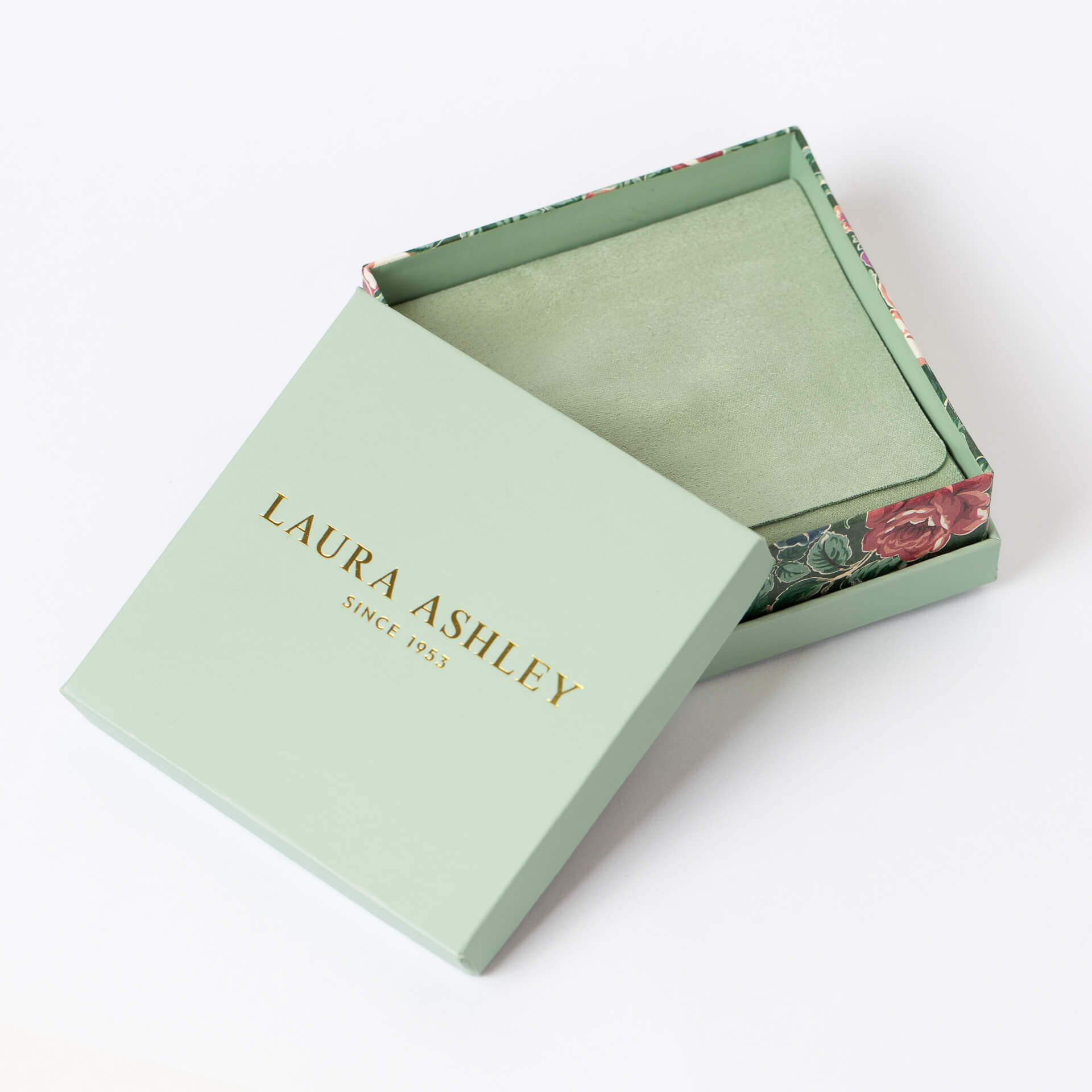 Laura Ashley gift packaging.