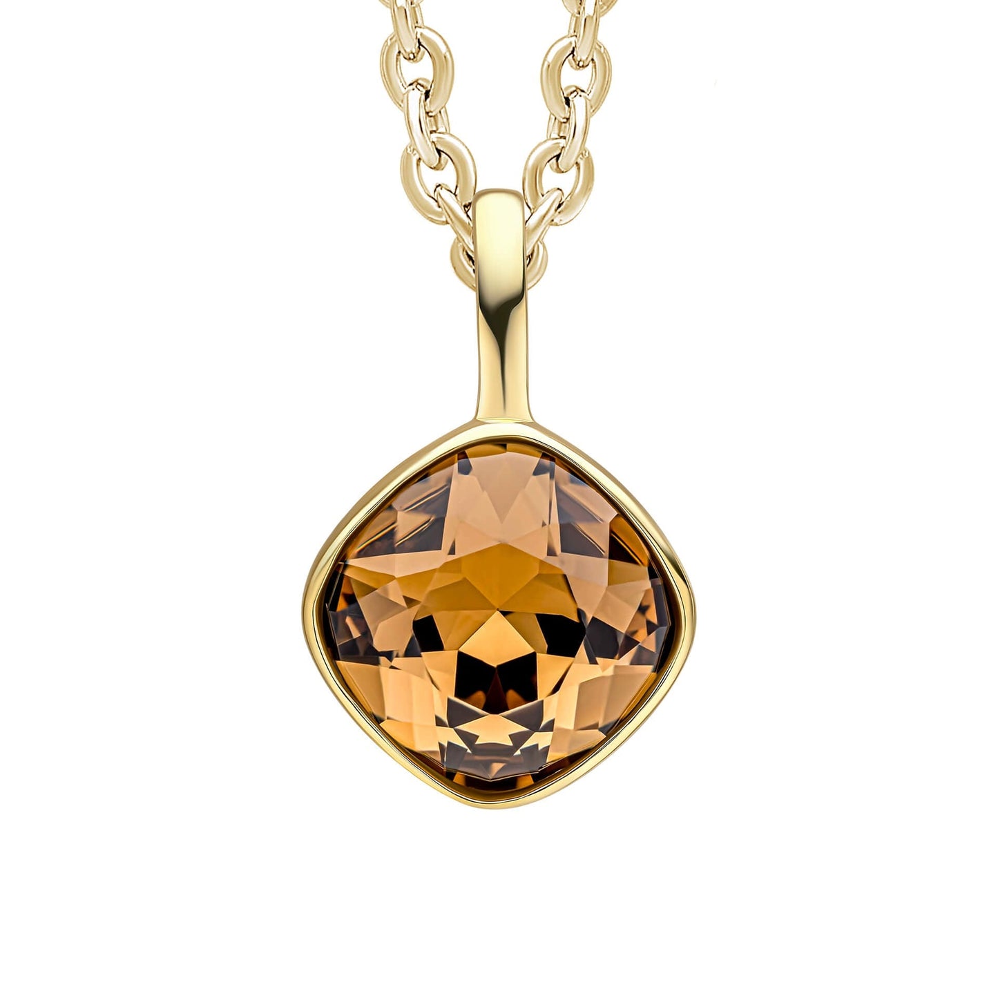 Beginnings Cushion Cut Crystal Pendant-4
