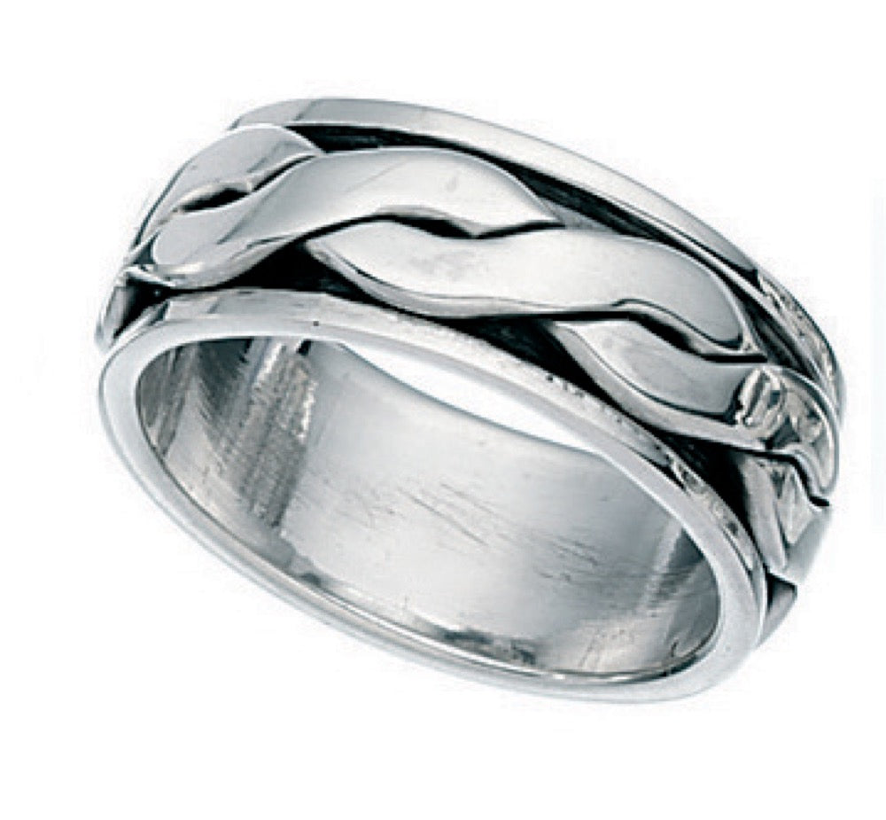 Beginnings Celtic Band Ring-0