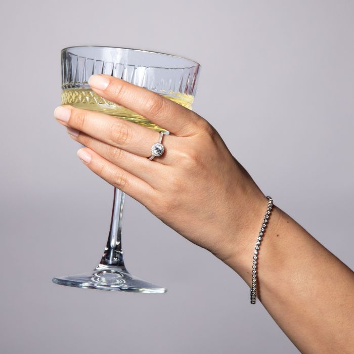 Diamonfire Round Cluster Ring-3