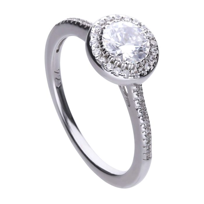 Diamonfire Round Cluster Ring-0