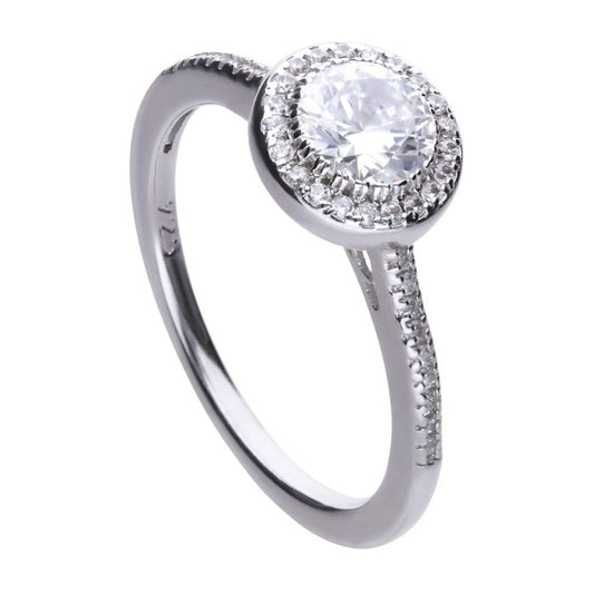 Diamonfire Round Cluster Ring-0